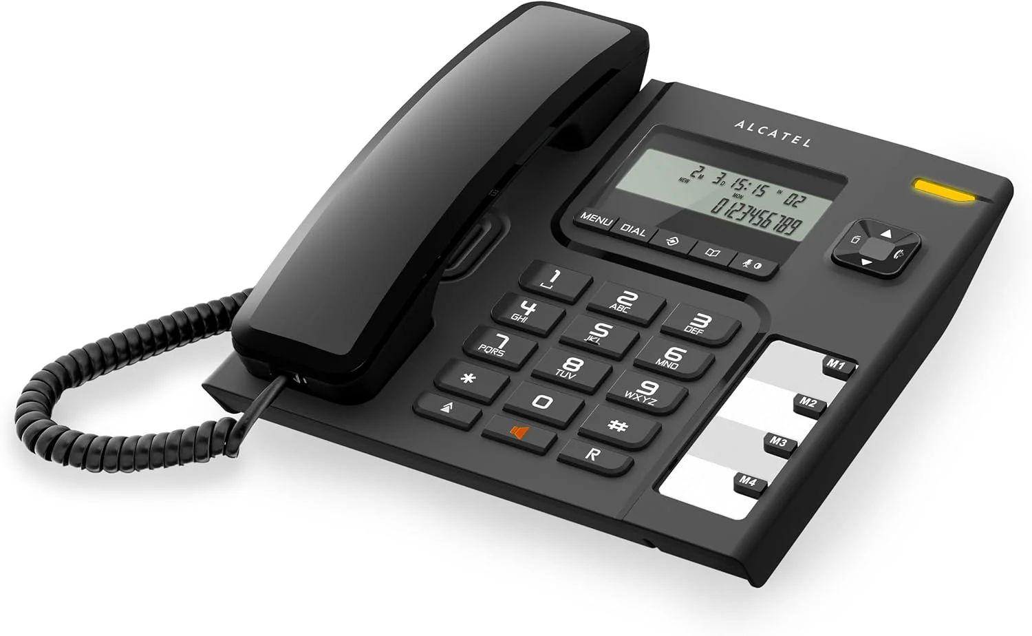 AlCatel T56 Telephone - White/Black - Image 3