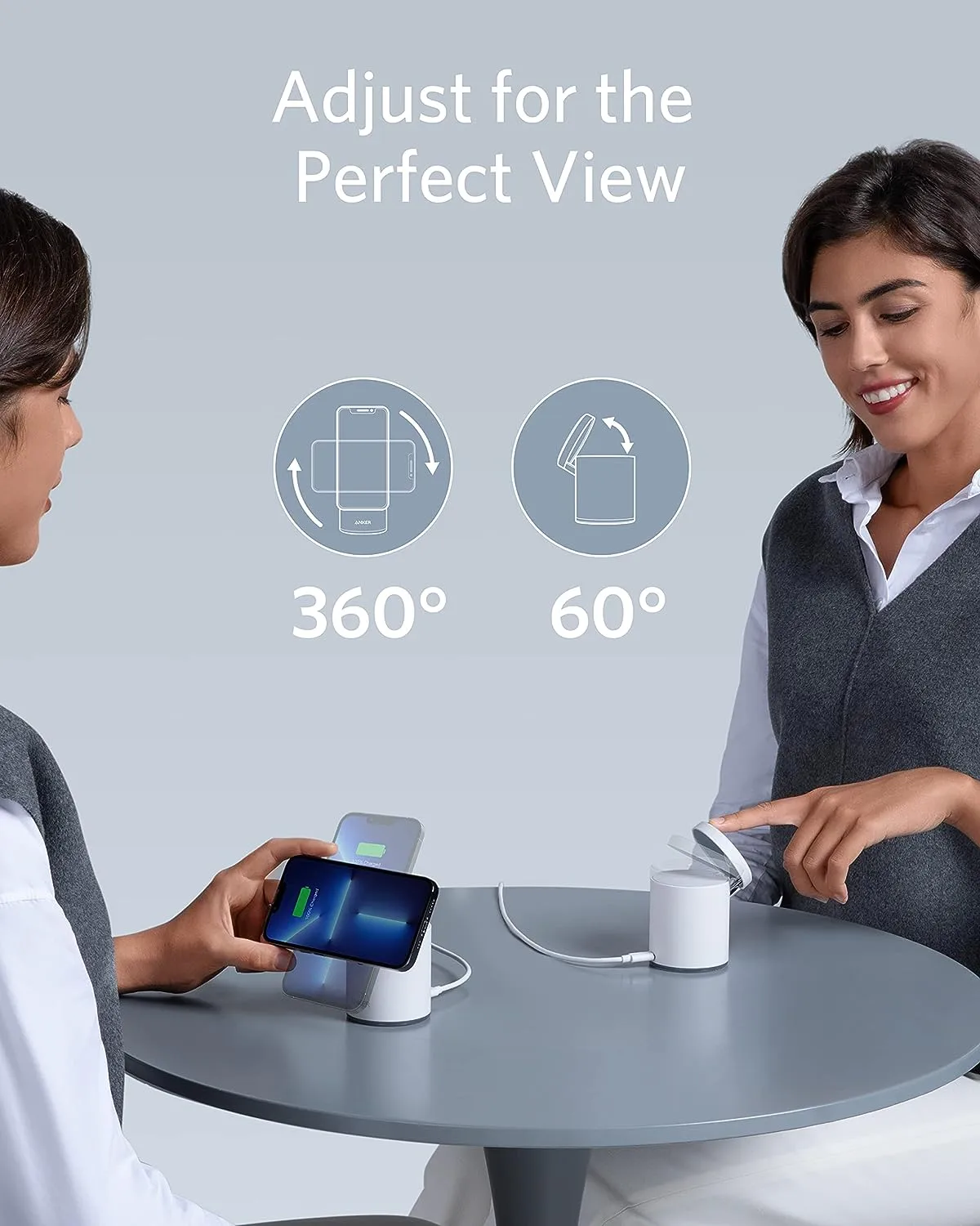 Anker 623 Magnetic Wireless Charger MagGo - White - Image 5