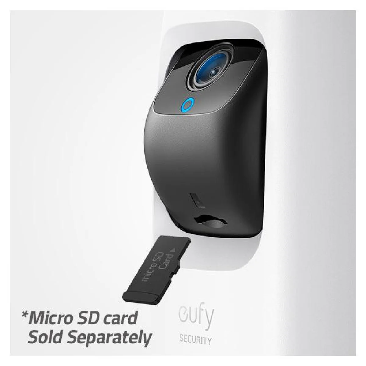 Eufy Indoor Cam Mini 2K, Mini 360° Security Camera - White - Image 4