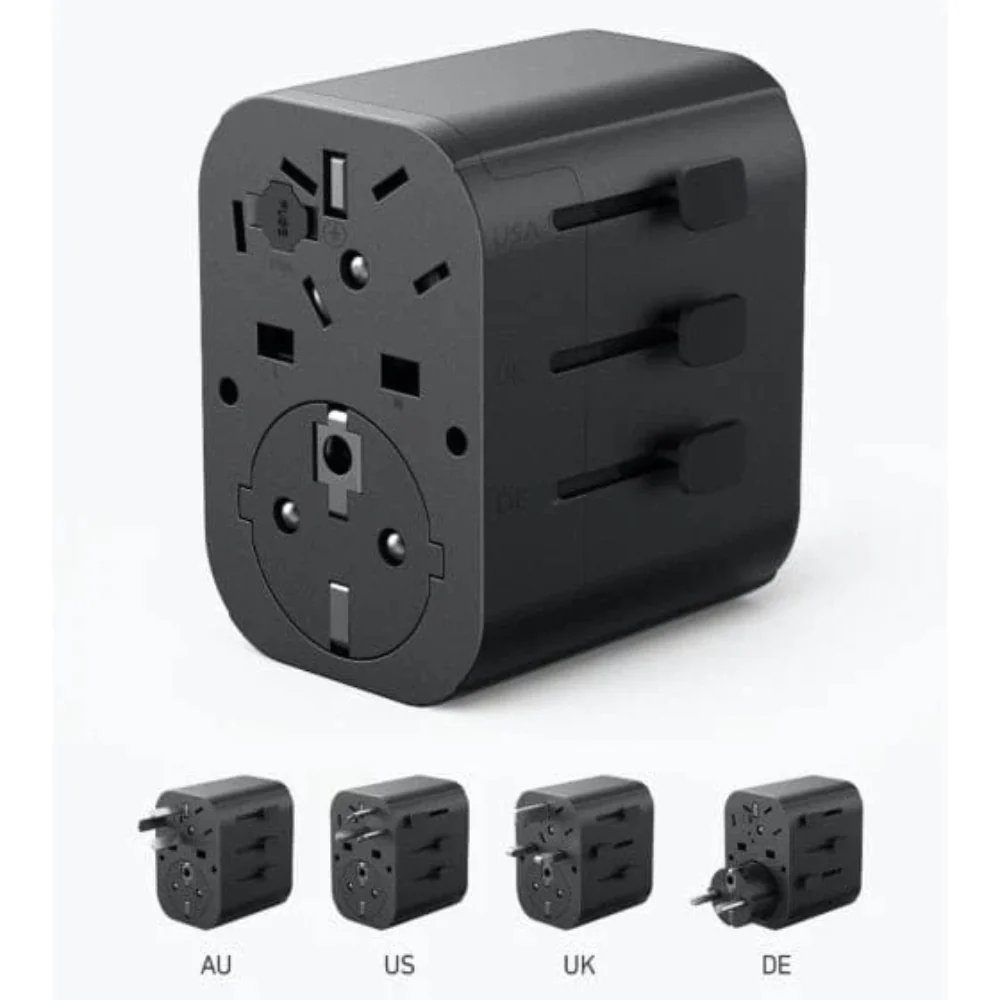 Anker 312 Outlet Extender 30W With 3 USB Ports, A9212k11 - Black - Image 3