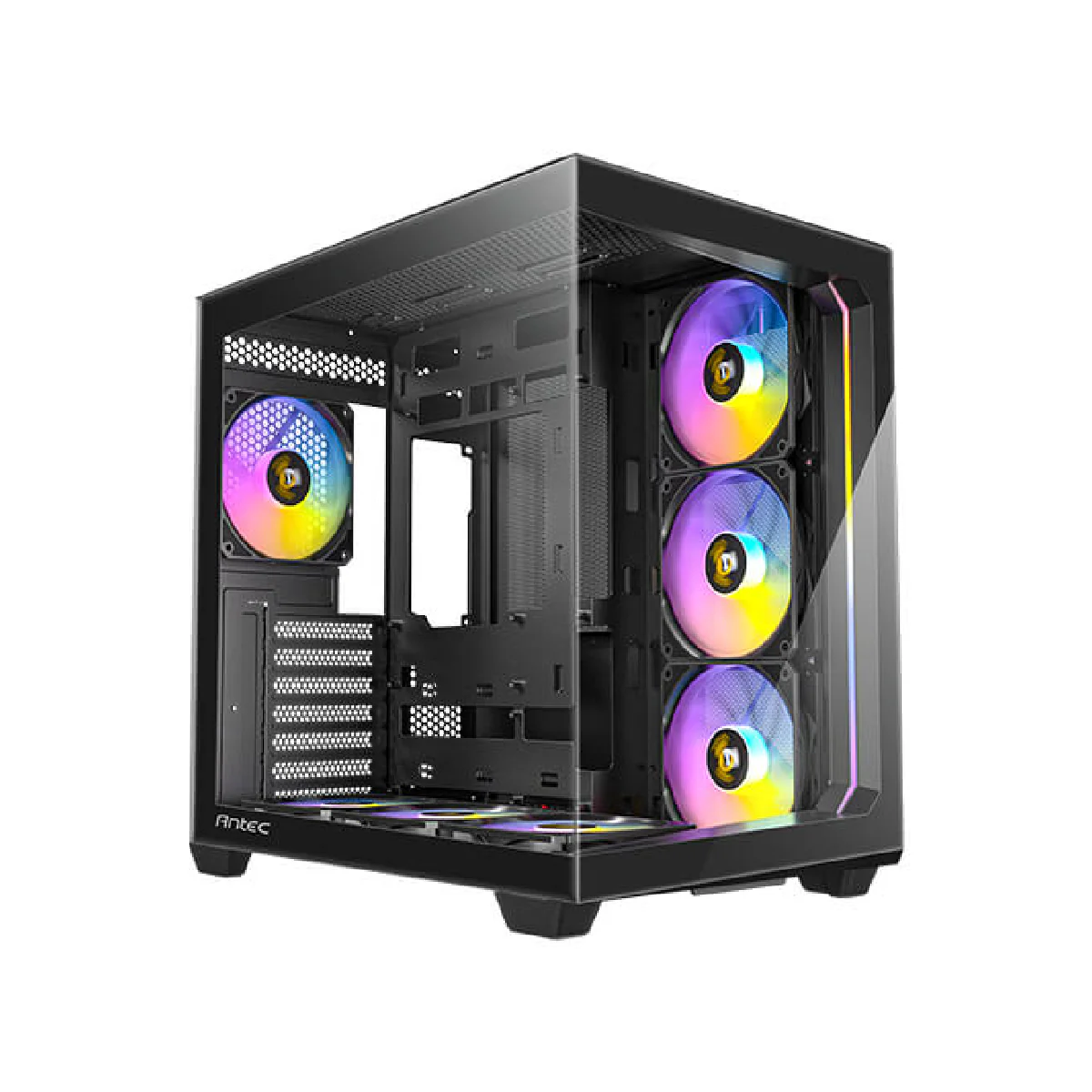 Antec C5 ARGB, 7 x 120mm ARGB PWM Fans Included, Up to 10 Fans Simultaneously - Black - Image 10