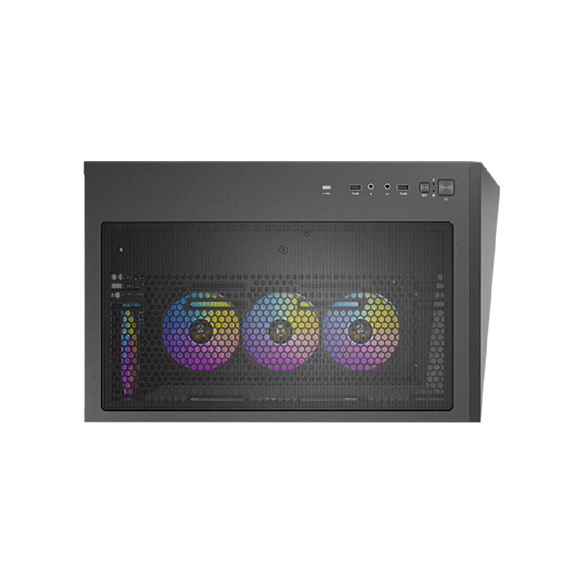 Antec C5 ARGB, 7 x 120mm ARGB PWM Fans Included, Up to 10 Fans Simultaneously - Black - Image 9