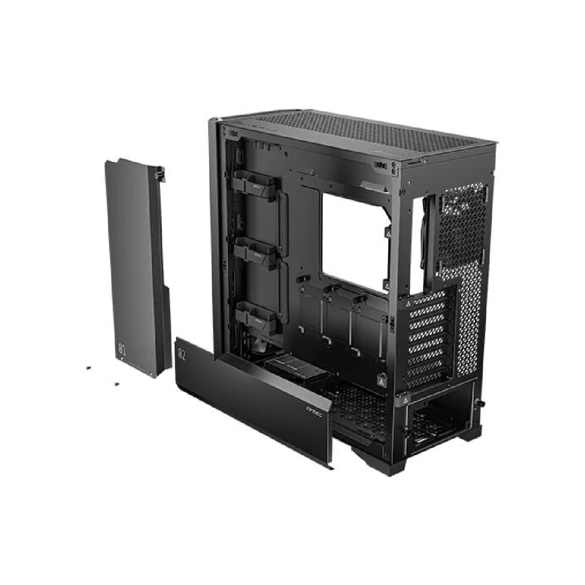 Antec Case Performance 1 FT 4 Fan Full Tower - Black - Image 4