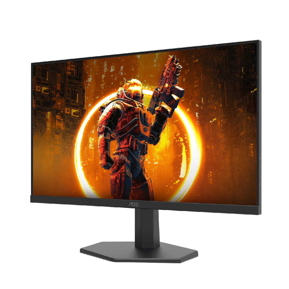 AOC 24G11ZE Fast IPS 23.8" FHD 240Hz Gaming Monitor, 0.3ms Response Time, HDR – DP & HDMI - Black/Red - Image 3