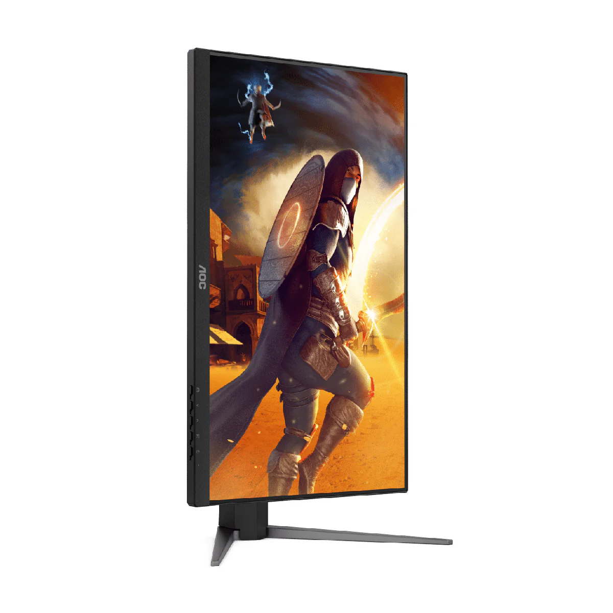 AOC 24G4H Fast IPS Gaming Monitor 23.8" FHD 200Hz, 0.3ms Response Time, DisplayPort & HDMI - Black/Red - Image 4