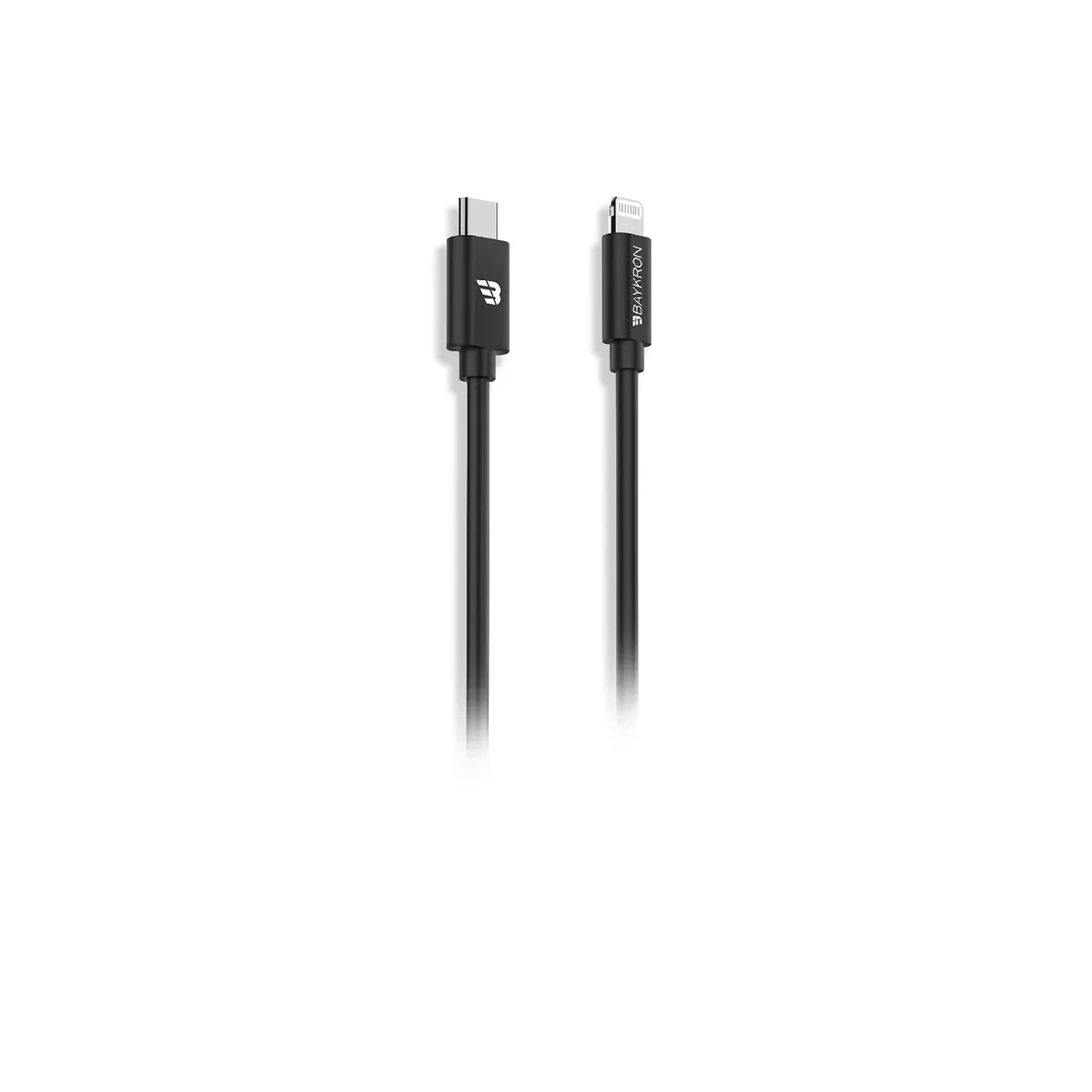 BayKron Smart Cable 20W Type-C to Lightning Charge Sync 1.2m - Black