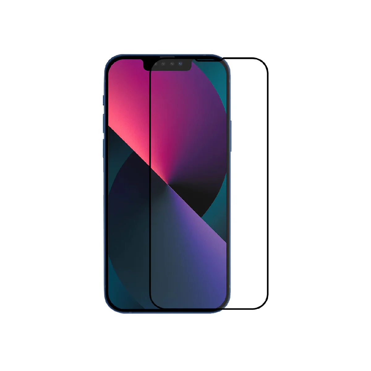 BayKron For iPhone 13/13 Pro Smart Screen Protector With Edge to Edge Coverage With Easy Applicator Tray - Image 2
