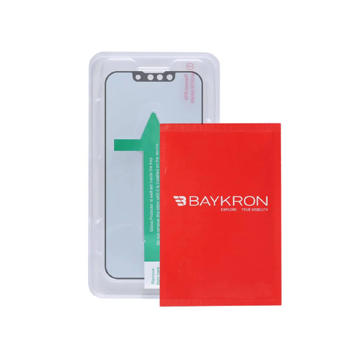 BayKron For iPhone 13/13 Pro Premium E2E Protection Anti Blue Edge to Edge Anti-Bacterial - Image 3