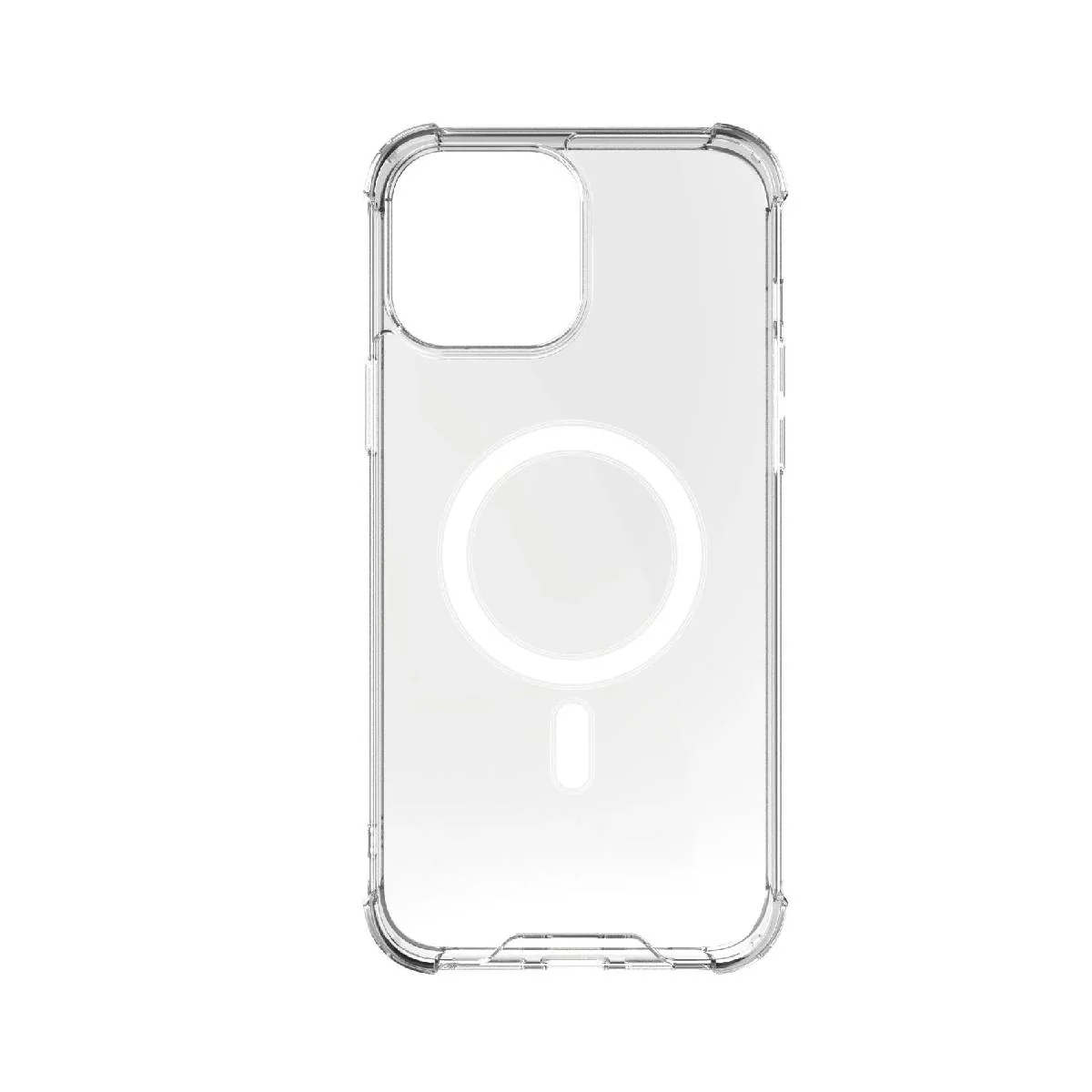 BayKron Premium For iPhone 13 Pro MAG Clear Shockproof Anti-Bacterial - Clear - Image 3