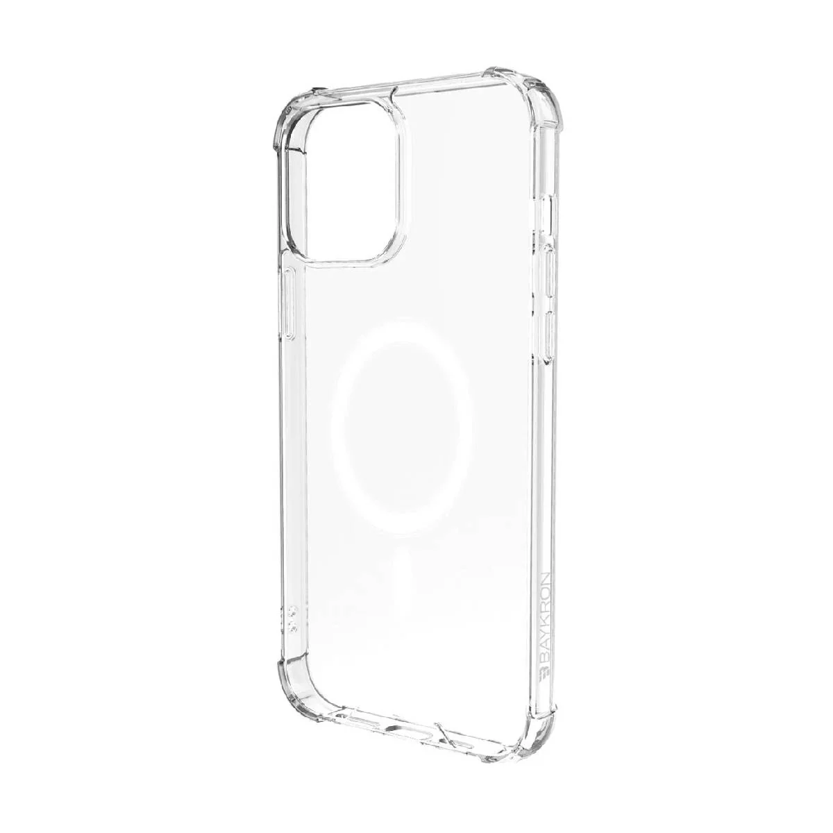 BayKron Premium For iPhone 13 Pro MAG Clear Shockproof Anti-Bacterial - Clear - Image 4