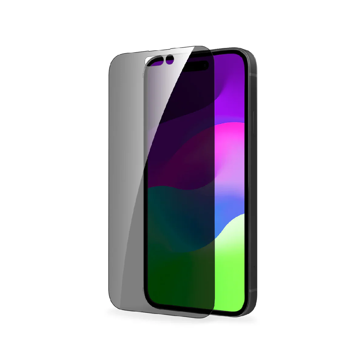 BayKron For iPhone 15 Plus Smart Privacy Tempered Glass Screen Protector 6.7 - Image 2