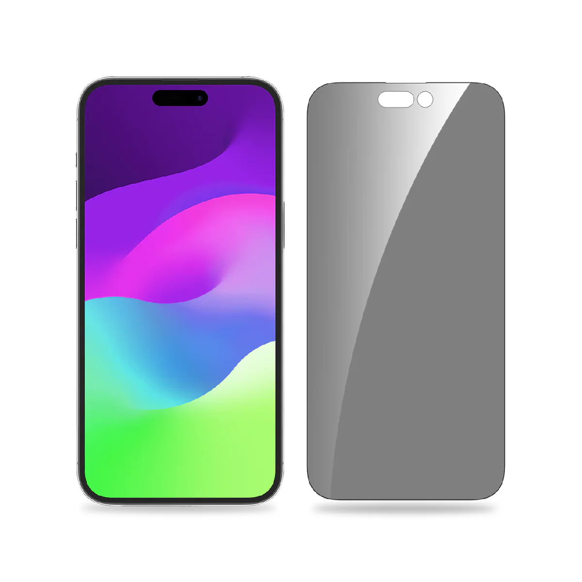 BayKron For iPhone 15 Plus Smart Privacy Tempered Glass Screen Protector 6.7 - Image 4