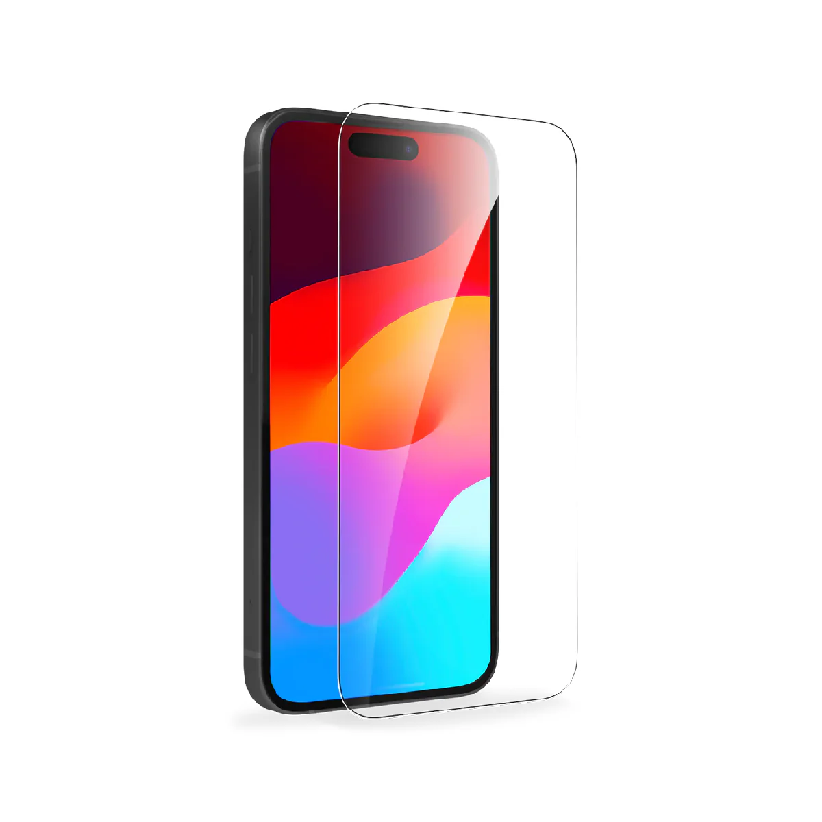 Baykron For iPhone 15 Pro Smart Slim X 3 in 1 Mag Kit 6.1" includes 2D Clear Screen & Lens Protector and Slim X Mag Case - Clear - Image 4