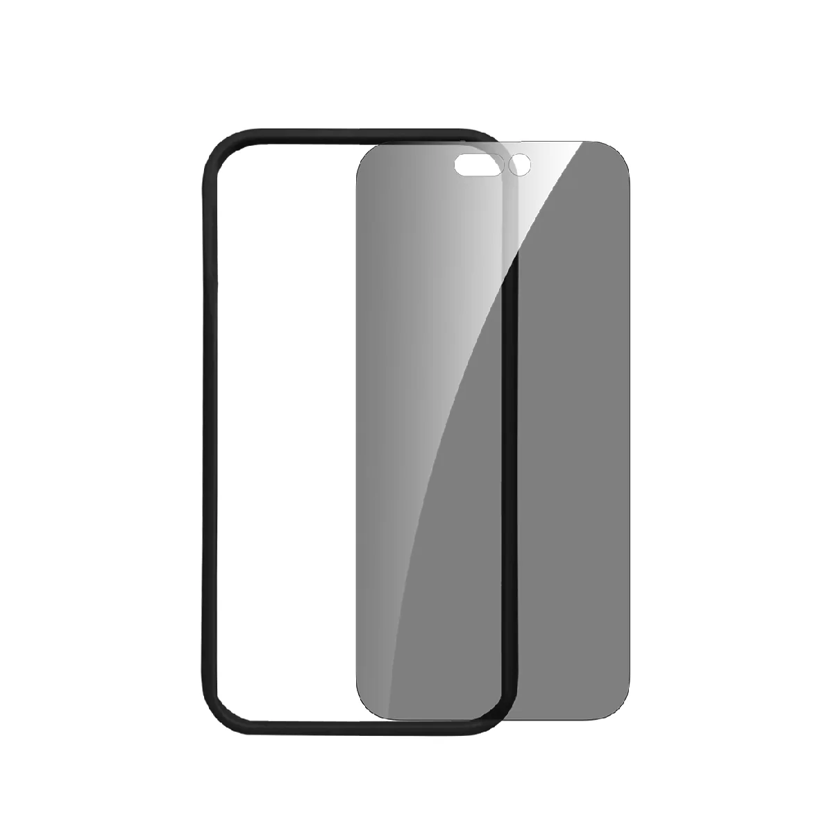 BayKron For iPhone 15 Pro Max Privacy Tempered Glass Screen Protector 6.7". Includes Easy Screen Applicator - Image 5
