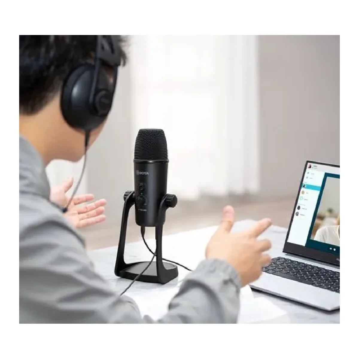 Boya BY-PM700-USB- Microphone - Black - Image 3