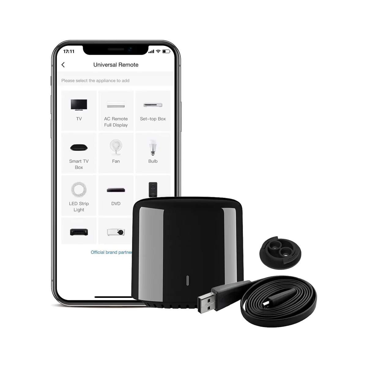 Broadlink BestCon Universal Remote RM4C Mini - Black - Image 2