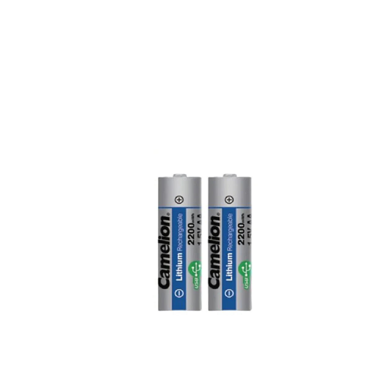 Camelion Rechargeable Lithium AAA Batteries 1.5V - Silver - Image 3