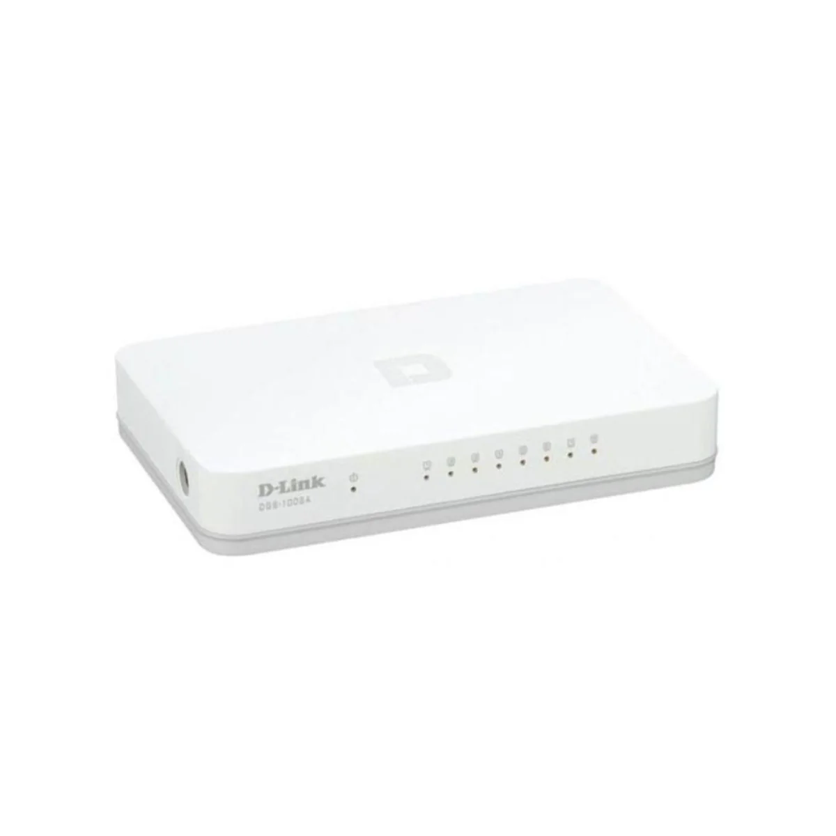 D-Link DGS-1008A, 8-Port Gigabit Easy Desktop Switch - White - Image 4