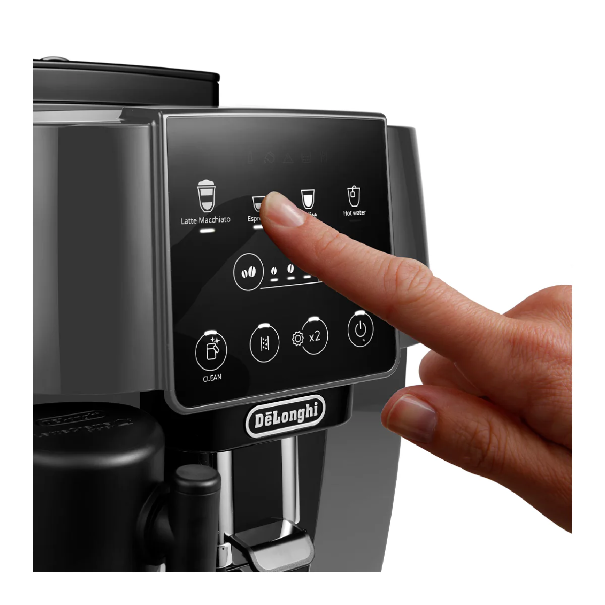 Delonghi Magnifica ECAM223.61.GB, Smart Espresso Coffee Machine, 1450W - Black - Image 6