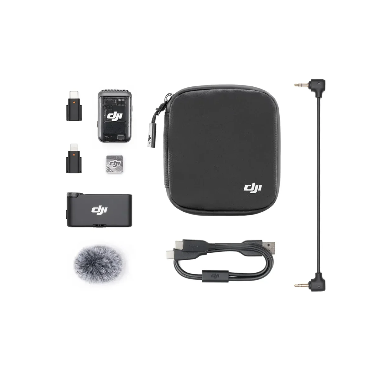 DJI Mic 2 - (1TX + 1RX) BR/EDR - Black - Image 5