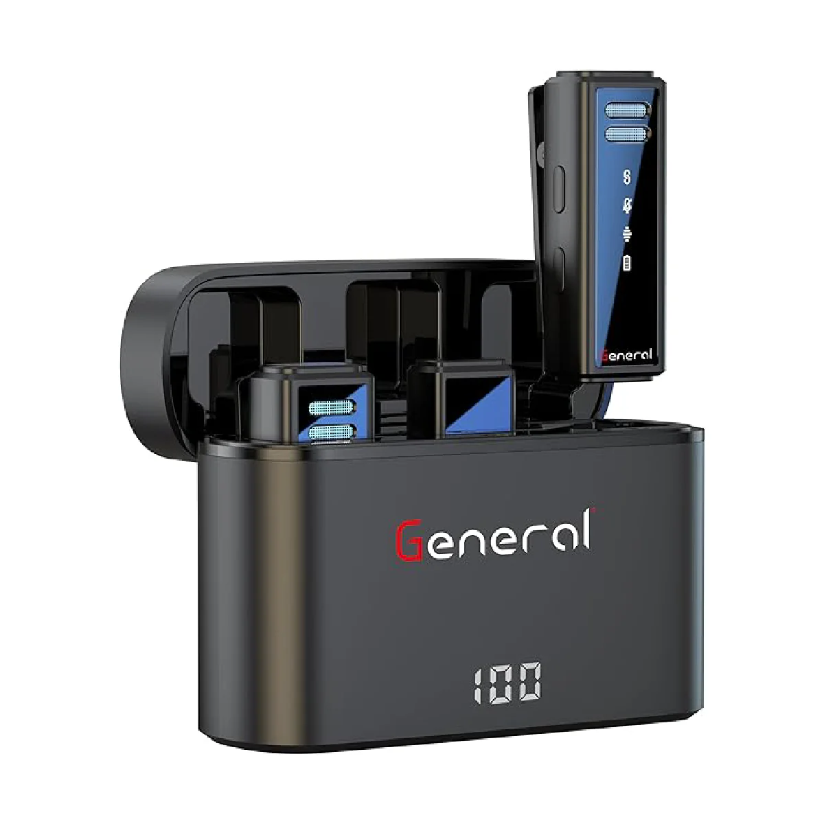 General GM31 Wireless Microphone With iPhone - Black