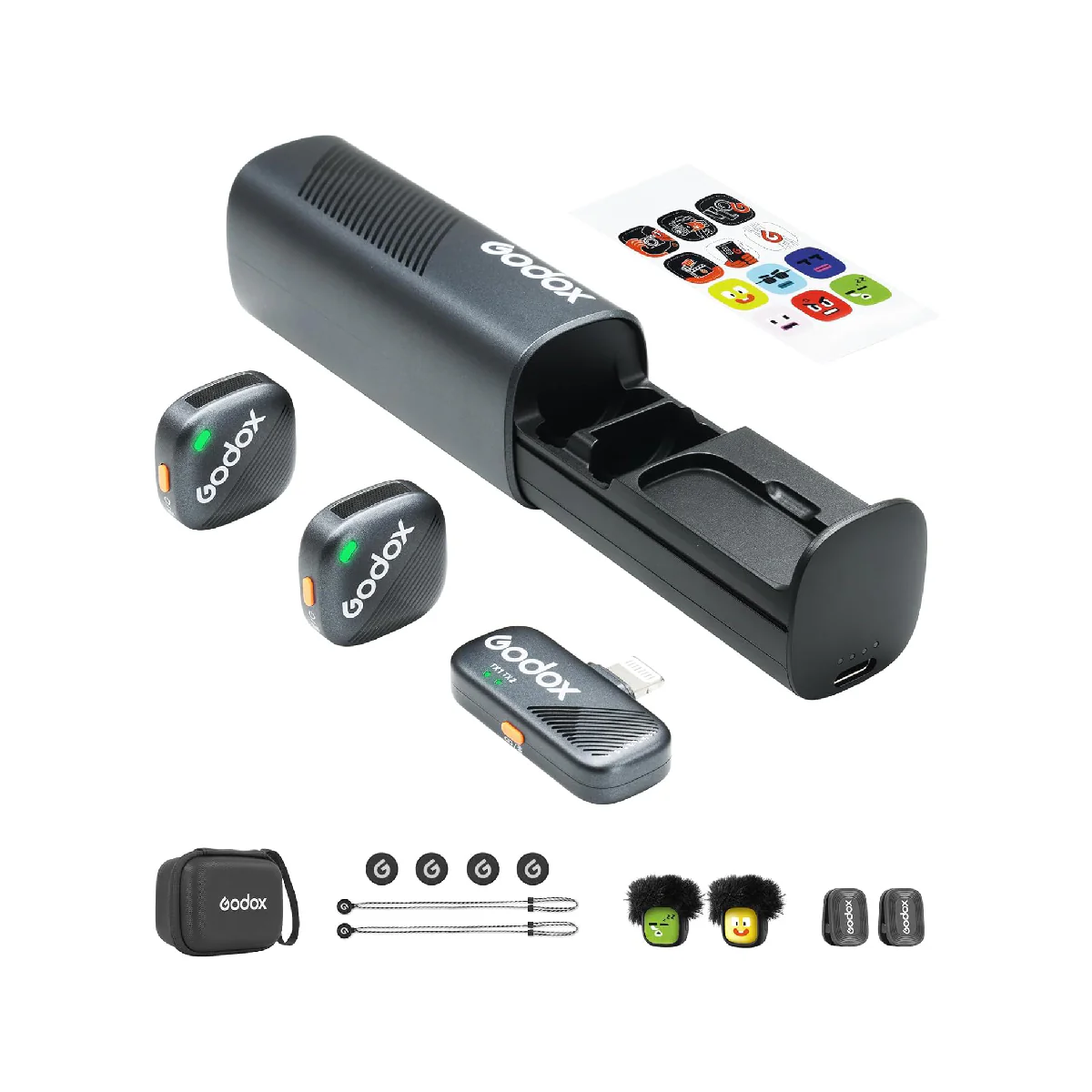 Godox Cube-SL Kit2 With iPhone - Black - Image 2