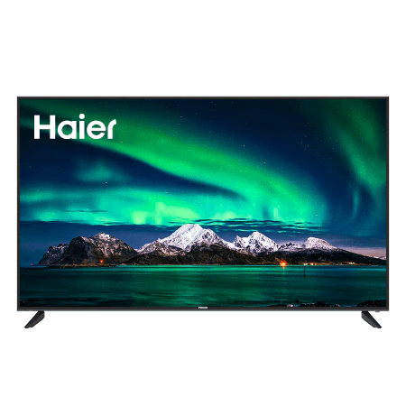 Haier Miracast TV 32 Inch HD Slim Bezel, H32D6M - Black