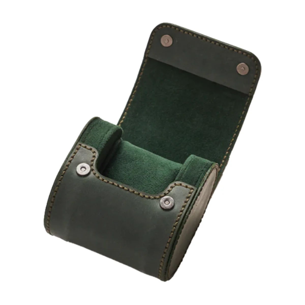 Hitch Premium Watch Case, Natural Leather Fits 1 Watches - Image 6