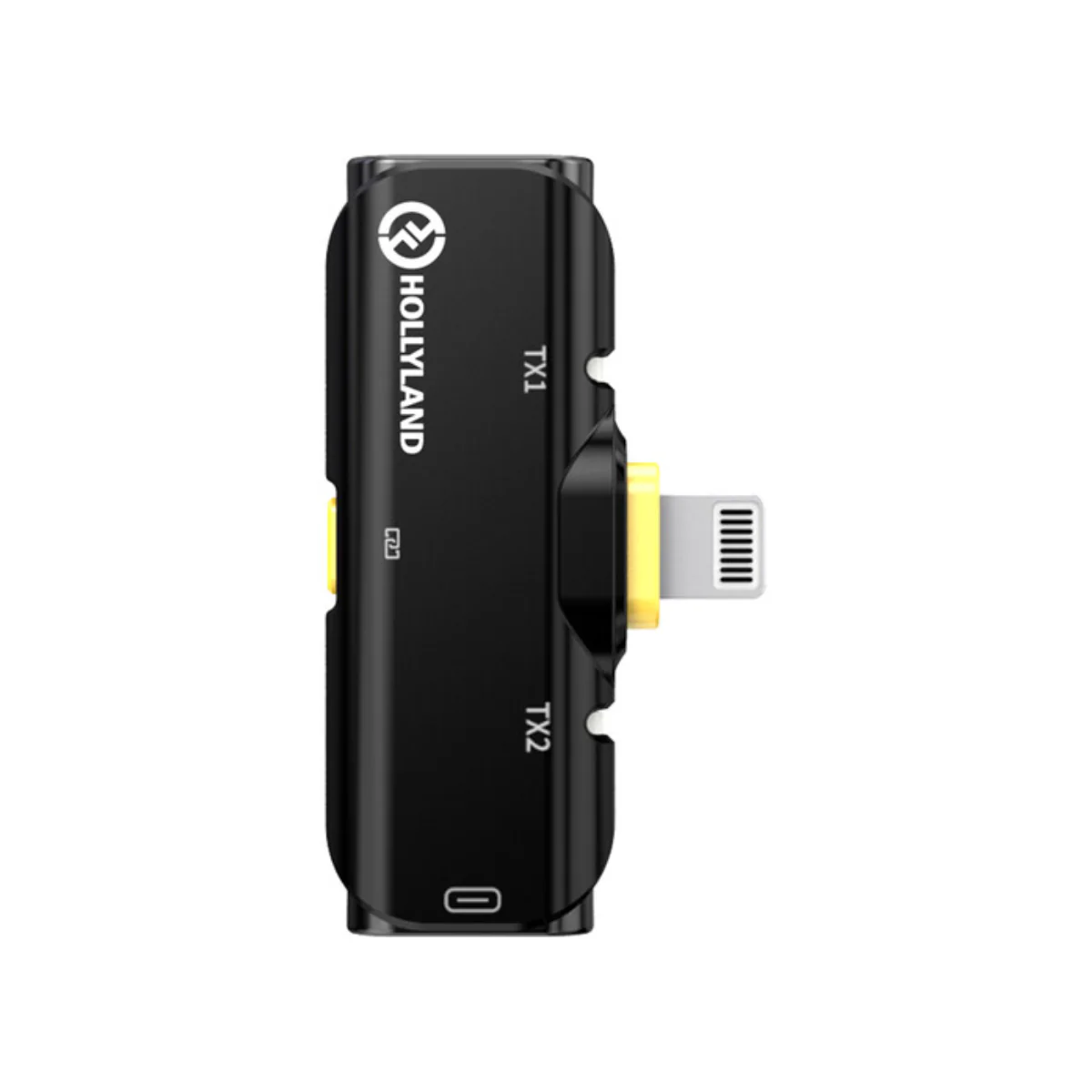 Hollyland Lark C1 DUO 2-Person Wireless Microphone, Lightning Version - Black - Image 3