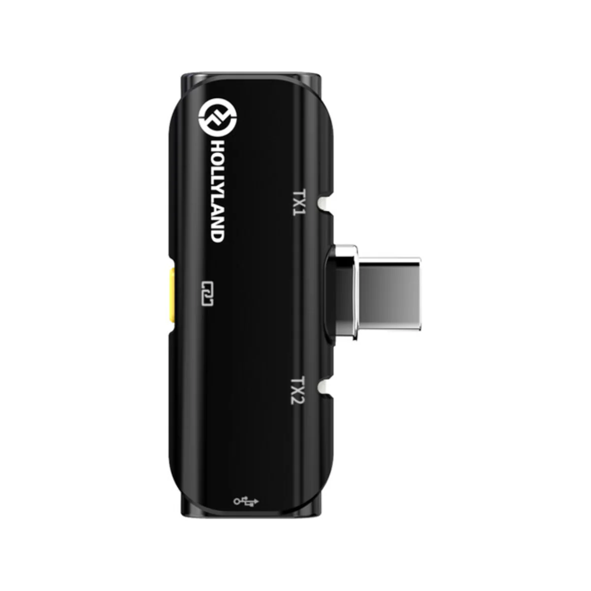 Hollyland LARK C1 DUO 2-Person Wireless Microphone USB-C Version - Black - Image 3