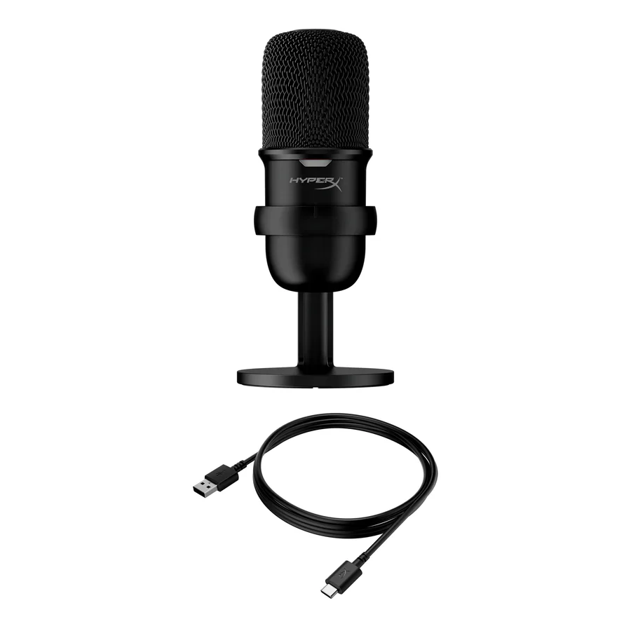 Hyperx 4P5P8AA, Solocast Condenser USB Microphone With Clip Stand Flexible - Image 5