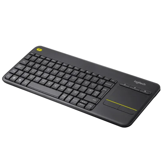 Logitech K400 Plus Wireless Touch Keyboard - Black - Image 3