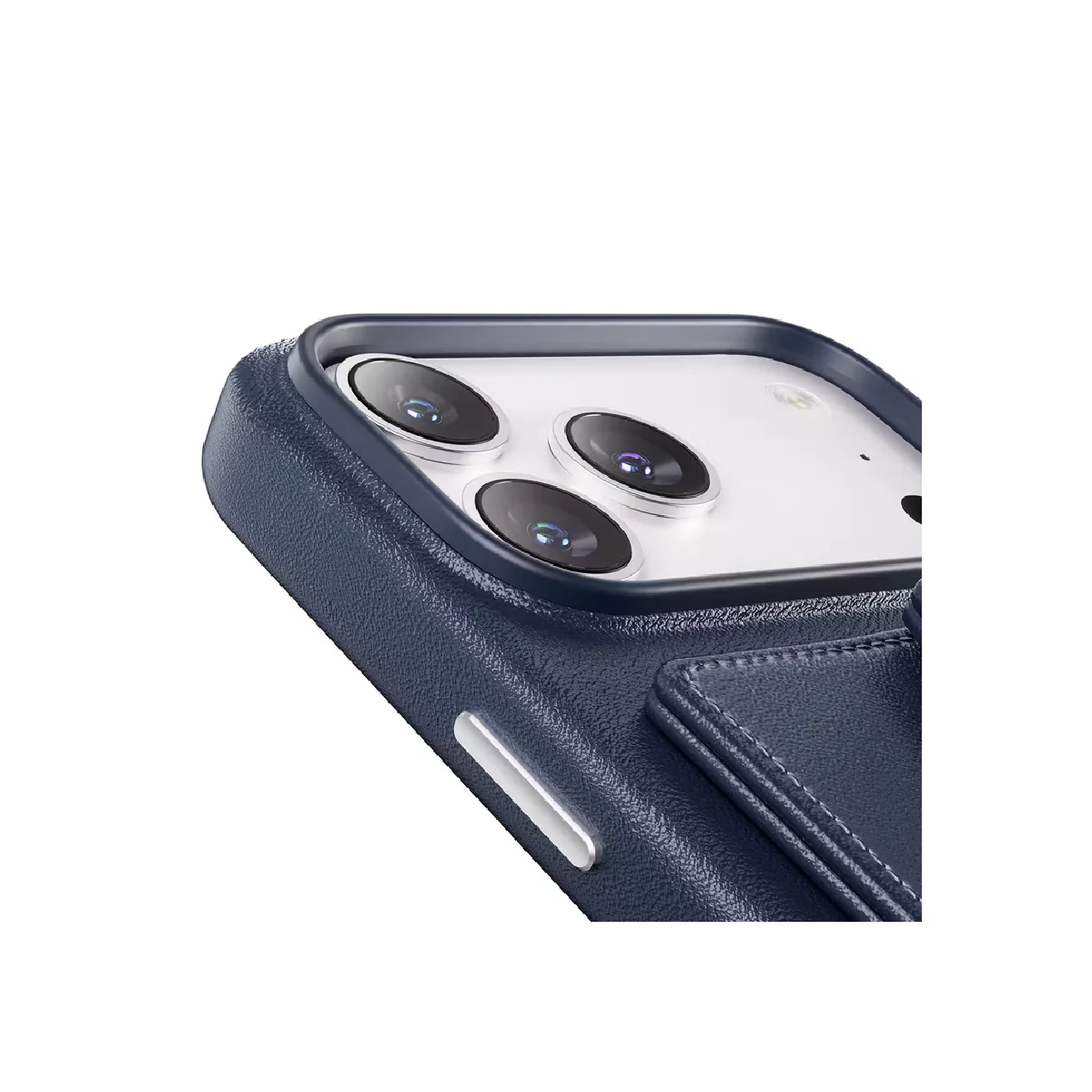 Levelo Case For iPhone 17 Pro Full-Wrap Leather Detachable Wallet - Image 3