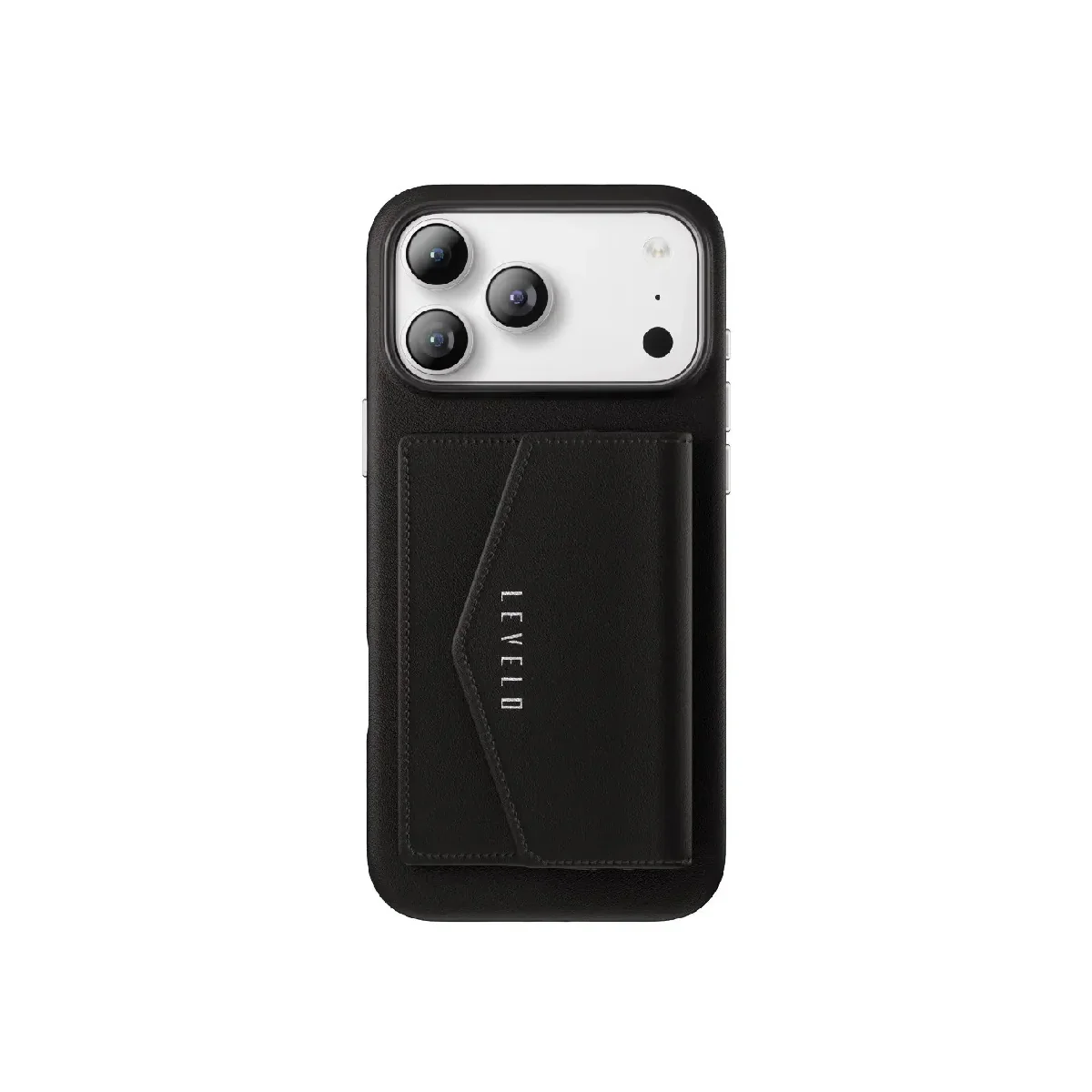 Levelo Case For iPhone 17 Pro Full-Wrap Leather Detachable Wallet - Image 5