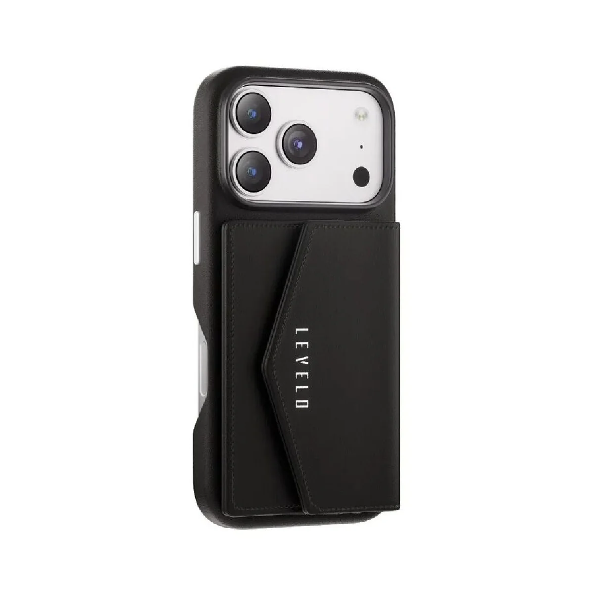 Levelo Case For iPhone 17 Pro Full-Wrap Leather Detachable Wallet - Image 6