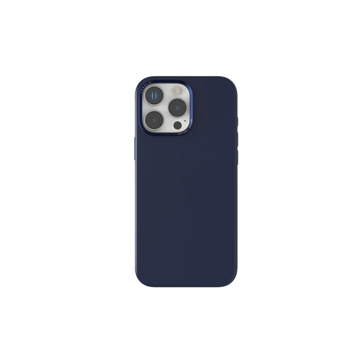 Levelo Iris Magsafe Liquid Silicone Case For iPhone 16 Pro Max - Blue - Image 2