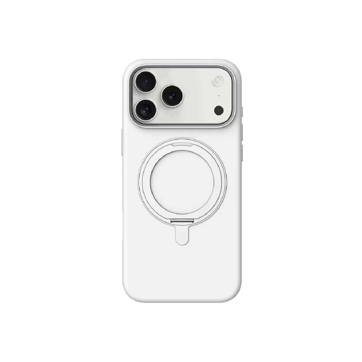 Levelo Iris Pro Case For iPhone 17 Pro Max - Silver
