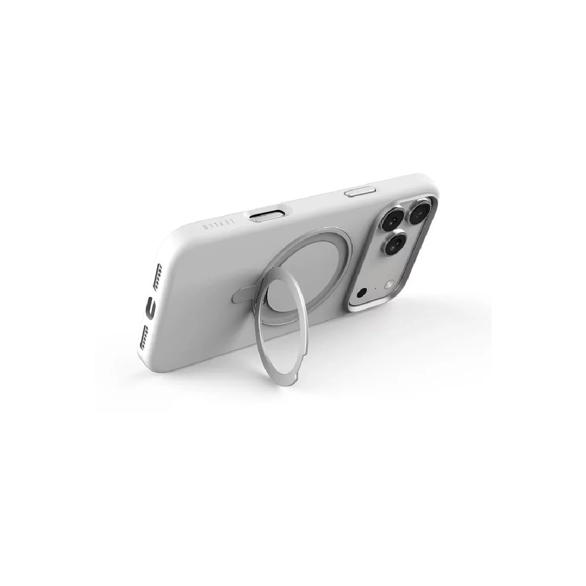Levelo Iris Pro Case For iPhone 17 Pro Max - Silver - Image 3