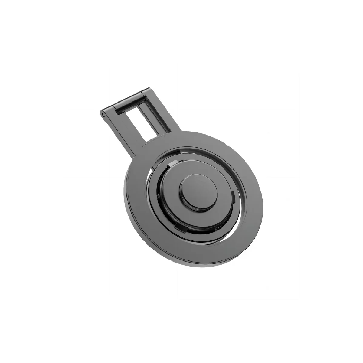 Levelo Kaito 3 in 1 Magsafe Laptop Phone Holder - Black - Image 2
