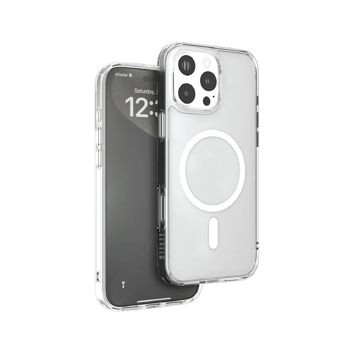 Levelo MagSafe Clara Clear Case for iPhone 16 Pro Max - Clear