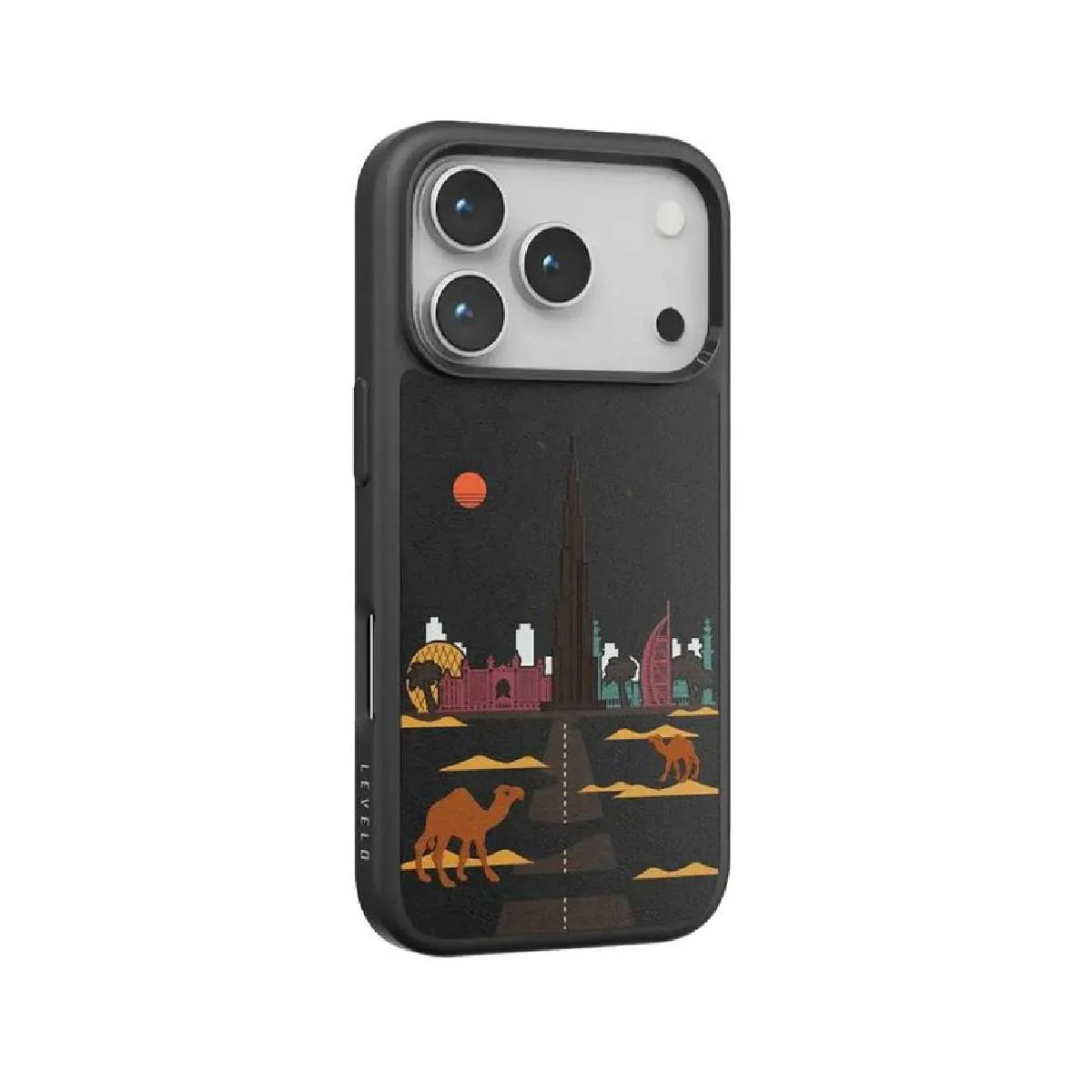 Levelo Vallo For iPhone 17 Pro PU Leather Case - Image 4