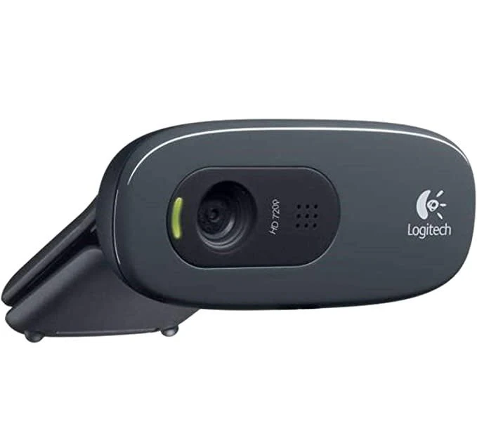 Logitech C270, Widescreen HD Webcam Noise Reducing Microphone - Black - Image 6