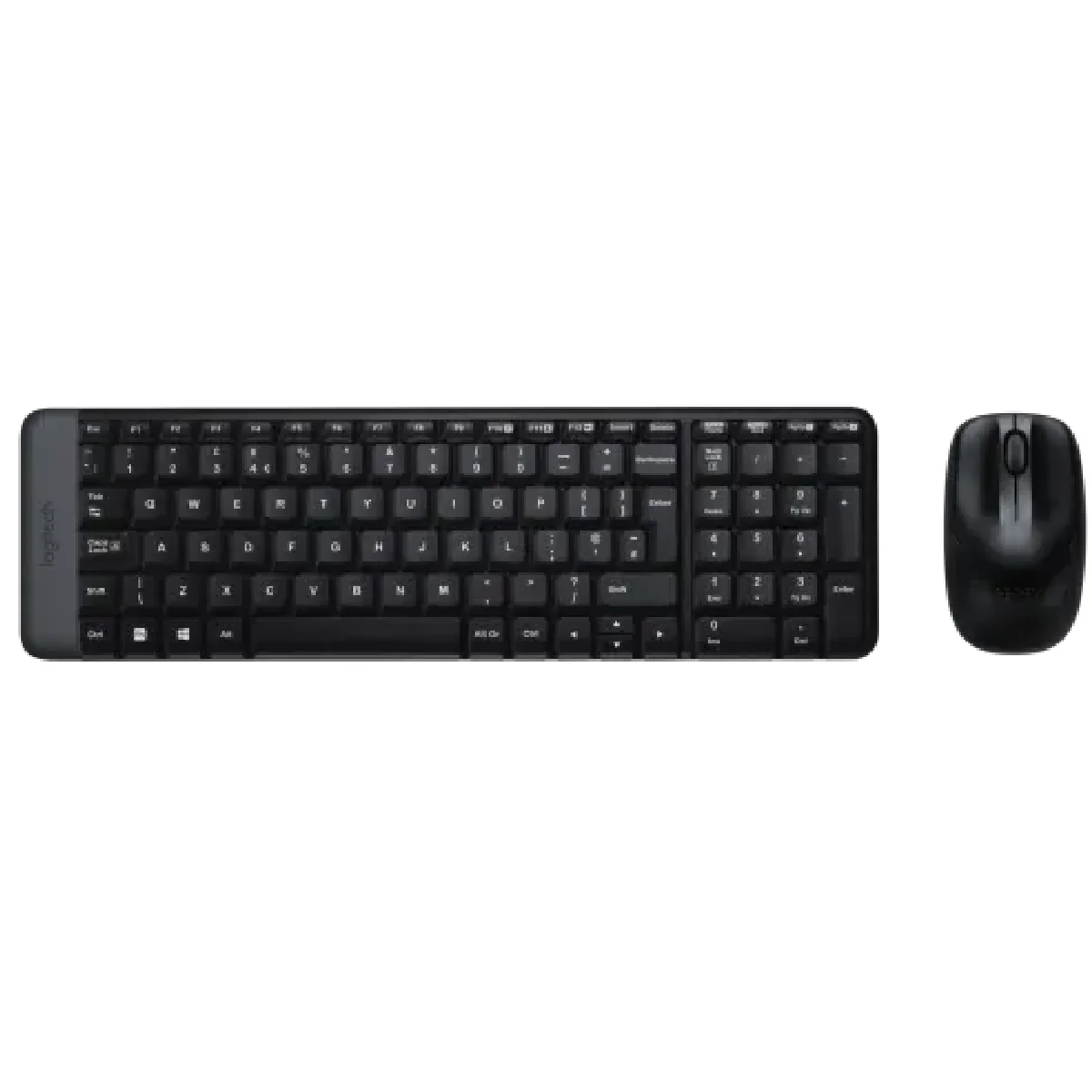 Logitech MK220, Combo Keyboard & Mouse Wireless ARA - Black