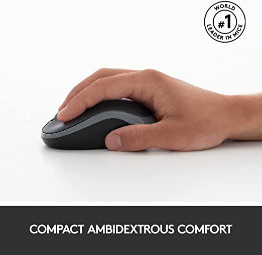 Logitech MK270, Combo Keyboard & Mouse Wireless Compo Arabic Layout - Black - Image 10