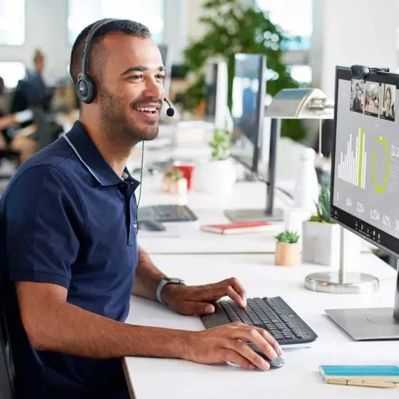 Logitech H111 Stereo Headset - Black - Image 6