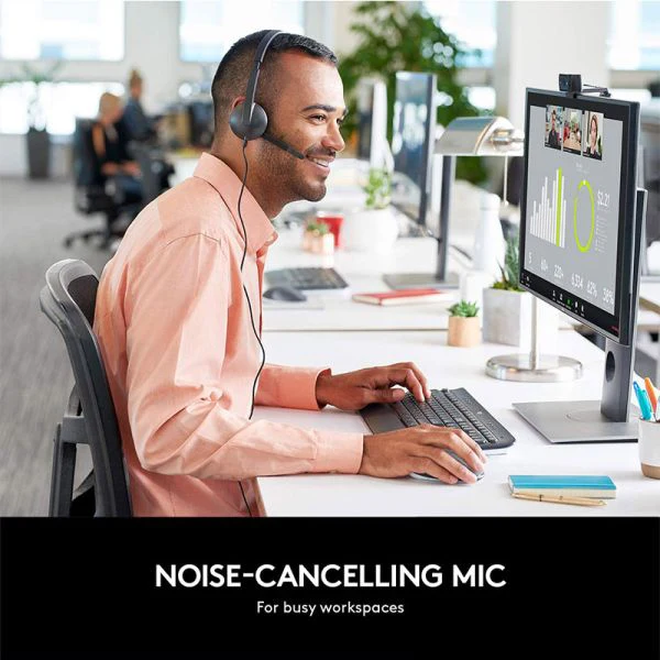 Logitech H340, Stereo Headset - Black - Image 5