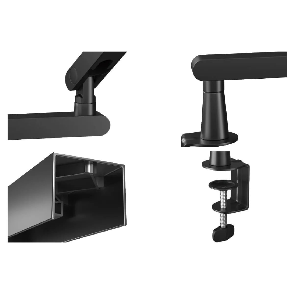 Maono BA92 Aluminum Live Streaming Stand Microphone ARM - Black - Image 4