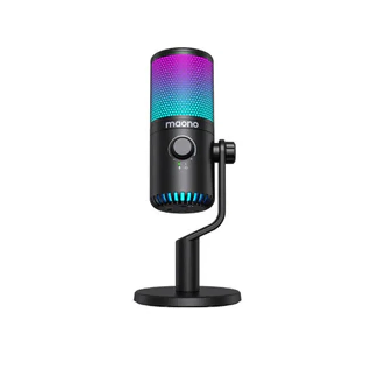 Maono DM30RGB, Global Best Selling Internet Microphone RGB Gaming - Black