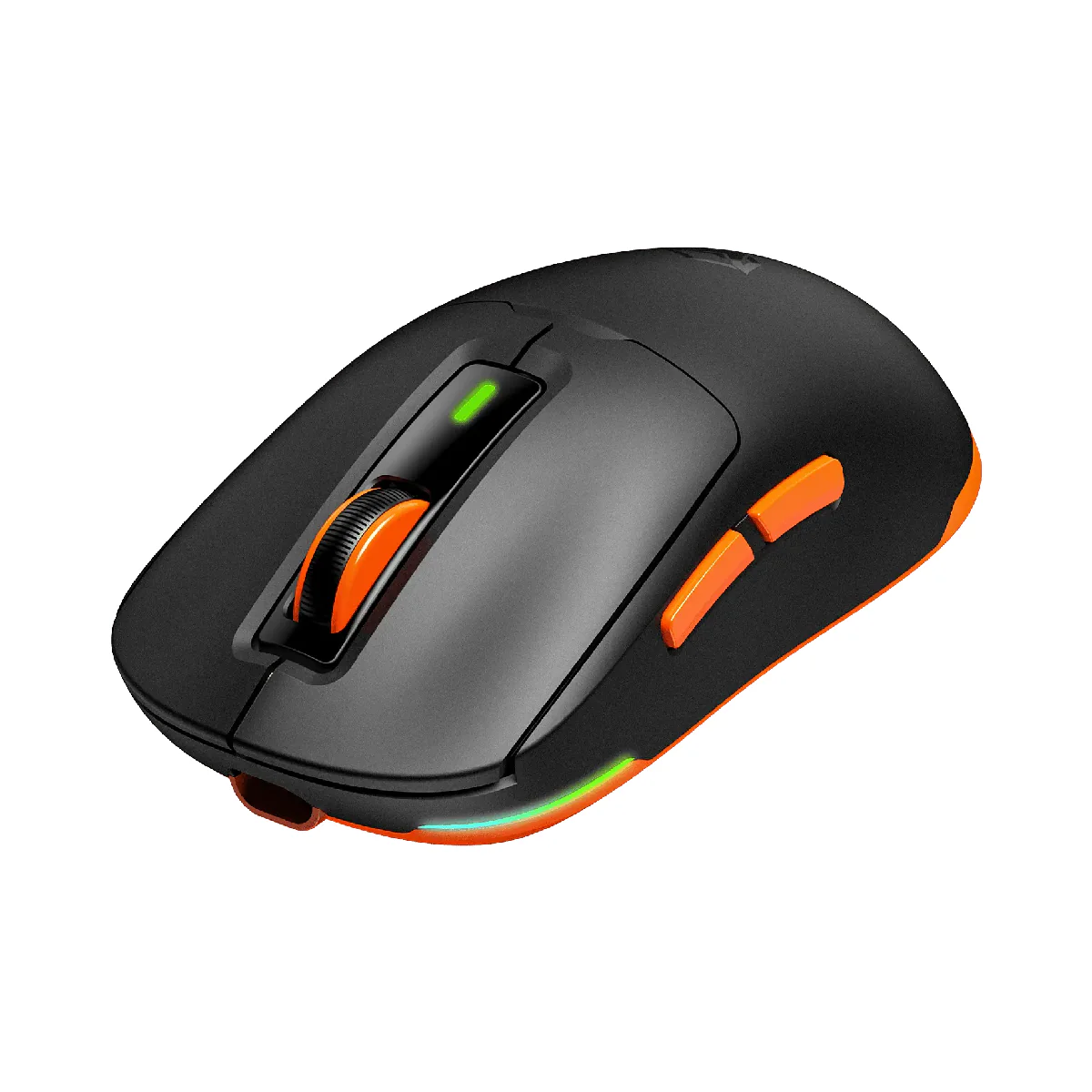Meetion Air GW24 Tri-Mode Wireless Gaming Mouse with RGB - Black - Image 2