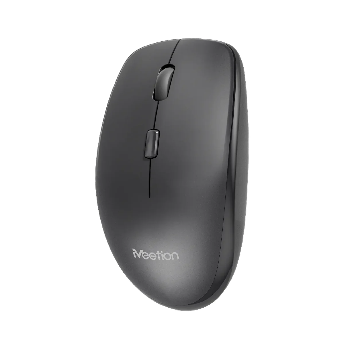 Meetion BTM100 Wireless Silent Office Mouse - Black - Image 5